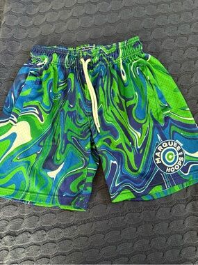 Marquee Hoops  Men's Athletic Shorts